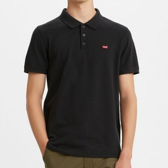 Levi's Other - Levi's Housemark Short Sleeve Polo Shirt - Color: Mineral Black - Size: XXL